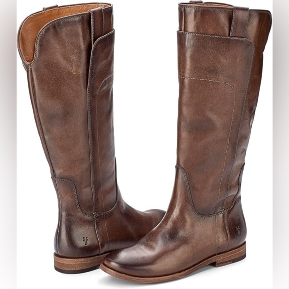 Frye Paige Tall Riding Boots Sz 6.5 - Picture 1 of 12